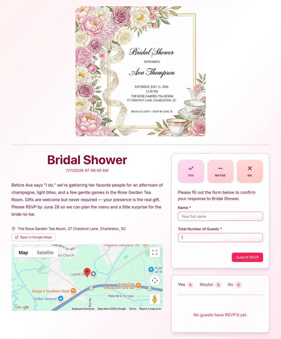 bridal-shower invite preview