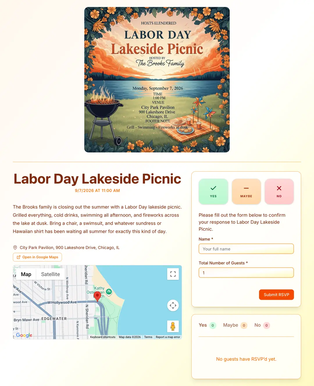 labor-day-party invite preview